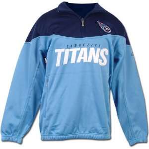   Titans 1/4 Zip Coaches Pullover Fleece Jacket