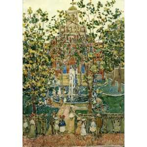 Hand Made Oil Reproduction   Maurice Brazil Prendergast   24 x 34 