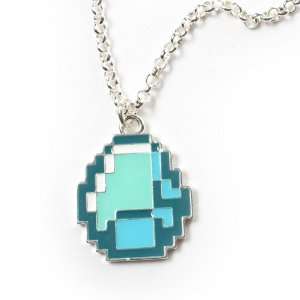  Minecraft Diamond Pendant Necklace: Toys & Games