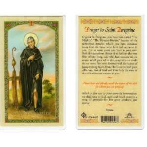 Saint/St. Peregrine Holy Card Patron of Cancer: Everything 