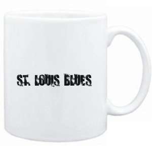 Mug White  St. Louis Blues   Simple  Music:  Sports 