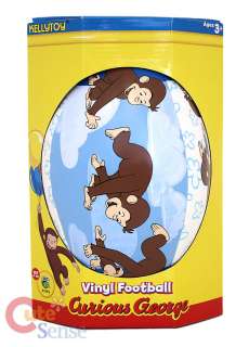 Curious George Soft Football Sports Toy Ball  10in  