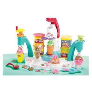  Play Doh   Magic Swirl Ice Cream Shop: Toys & Games