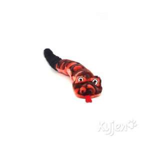  Invincibles Red/Blk 3   Squeaking Dog Toy 