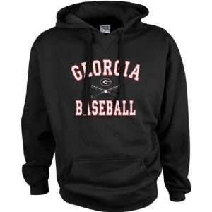 Georgia Bulldogs Perennial Baseball Hooded Sweatshirt  