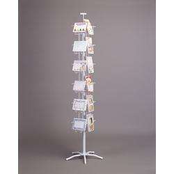24 Pocket Greeting Combo Card Display Rack Spinner New  