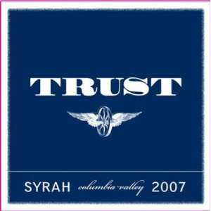  2008 Trust Cellars Columbia Valley Syrah 750ml Grocery 