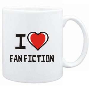  Mug White I love Fan Fiction  Hobbies