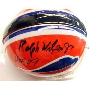 Ralph Wilson Signed Buffalo Bills Hof 09 Mini Helmet:  