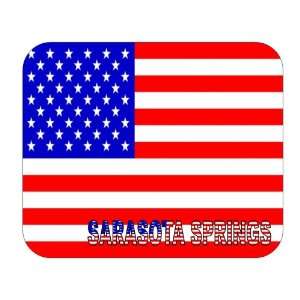   US Flag   Sarasota Springs, Florida (FL) Mouse Pad 