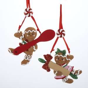  Pack of 12 Gingerbread Kisses Boy and Girl Kitchen Tools 