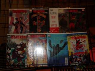 Deadpool 0 1 22, 24 31, 33 69 Death New Mutants 98 Daredevil Babys 