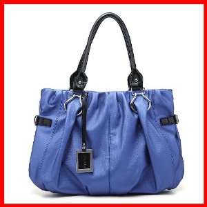 Waterproof Faux PU Leather Purse Shoulder Bag Handbag Large Tote Fold 
