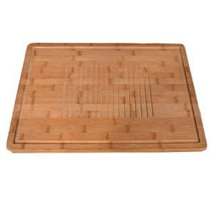  Bamboo Lattice Cutting Board Case Pack 5: Home & Kitchen