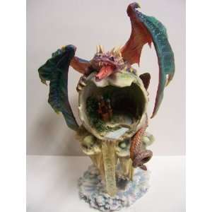  Satirical Oriental Dragon Statue Figurine    12