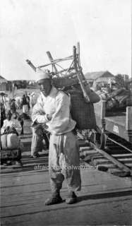 Photo 1902 South Korea Korean Porter Carrying Chair  