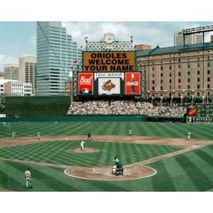  Riddell Baltimore Orioles Customized Scoreboard Picture 