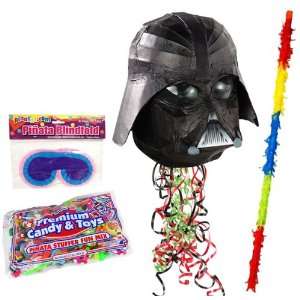  Star Wars Darth Vader Pinata Kit   Includes Pinata, 2Lb 