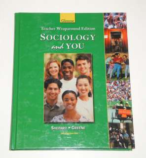 Glencoe Sociology and You, Teachers Edition New 2003  