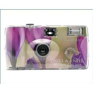  Personalized Crocus Flower Wedding Camera Health 