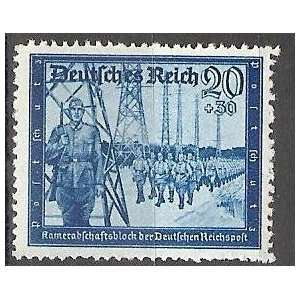  Postage Stamp Germany Reich Postal Police SCott B276 MNHVF 