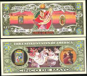 LOT OF 100   CINCO DE MAYO MEXICAN CELEBRATION MONEY  