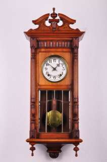 Antique French Spring Driven Wall Clock approx.1910  