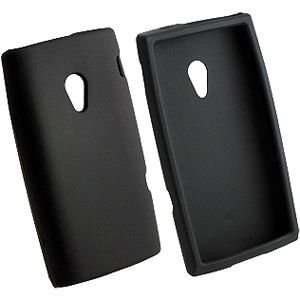  Sony Ericsson Xperia X10 Silicone Case (Black) Cell 
