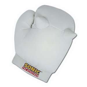  Sonic the Hedgehog Knuckles White Plush Gloves Toys 