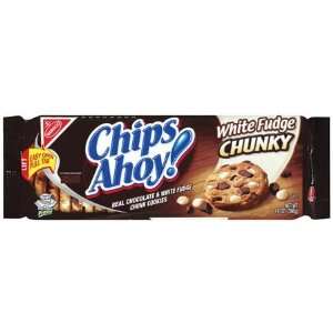 Nabisco Chips Ahoy Cookies Chunky White Fudge   12 Pack  