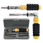  compact home ratchet driver socket tool set free fast priority mail 
