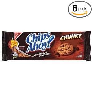 Chips Ahoy Chunky Chocolate Chunk cookies, 13 Ounce Packages (Pack of 