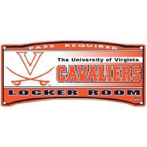 Virginia Locker Room Sign