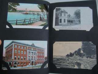 SUPER Postcard Album 1910 RPPC Chautauqua County NY Area 184 pcs 