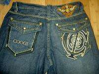 NEW $150 jeans 32,34,36,38,40,42 Coogi crown holder  