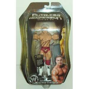  Chris Masters   Autographed WWE Action Figure: Sports 