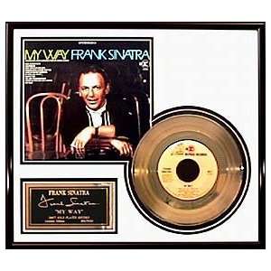  Frank Sinatra Limited Edition 24KT Gold Record My Way 