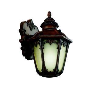   Outdoor Wall Lantern in Brown Stone   Energy Star