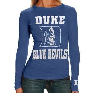  Duke Blue Devils Ladies Duke Blue Distressed University 