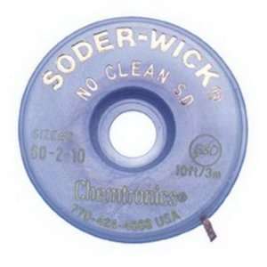  Chemtronics Soder Wick, SD, No Clean, .060, Yellow, 10 