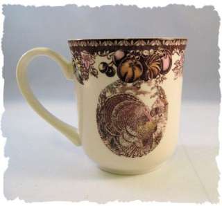 NEW Johnson Brothers Autumn Monarch Coffee Mug Turkey  