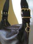 SmashinCarriedOnce Gorgeous FENDI ITALY Leather Oyster Saddle 