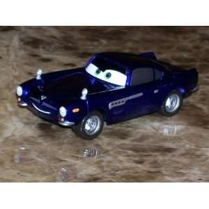  Cars 2 Bluray Exclusive Finn McMissile in Ransburg Blue Diecast Car 