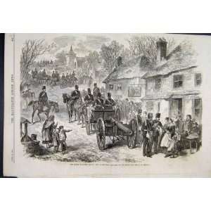   1870 Middlesex Artillery March London Brighton Sketch