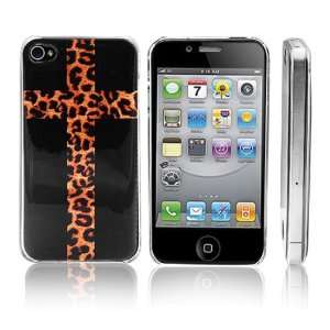 Transparent Snap On Clear iPhone Cover Case for 4/4S iPhone   Tiger 
