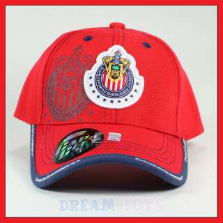 Guadalajara Chivas Fútbol Cap   Red Hat Adult  