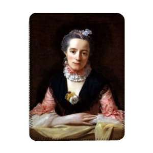  An Unknown Woman in a Pink Dress (oil on   iPad Cover 