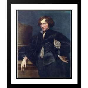  Dyck, Sir Anthony van 20x23 Framed and Double Matted Self 