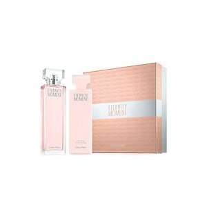 Eternity Moments Perfume by Calvin Klein Gift Set for Women Includes 