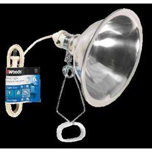  Woods Clamp Light 150W with 8 in Reflector   Pack of 8 